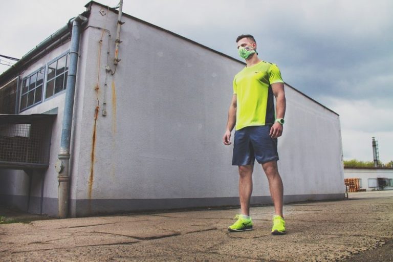 Anti-smog mask for running